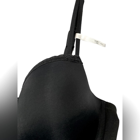Aerie, Seamless Underwire Bra, 40C, Black 🍒 - Picture 3 of 10